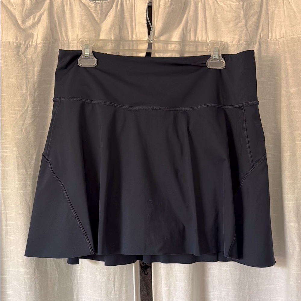 Athleta Black Skort with Flared Hem